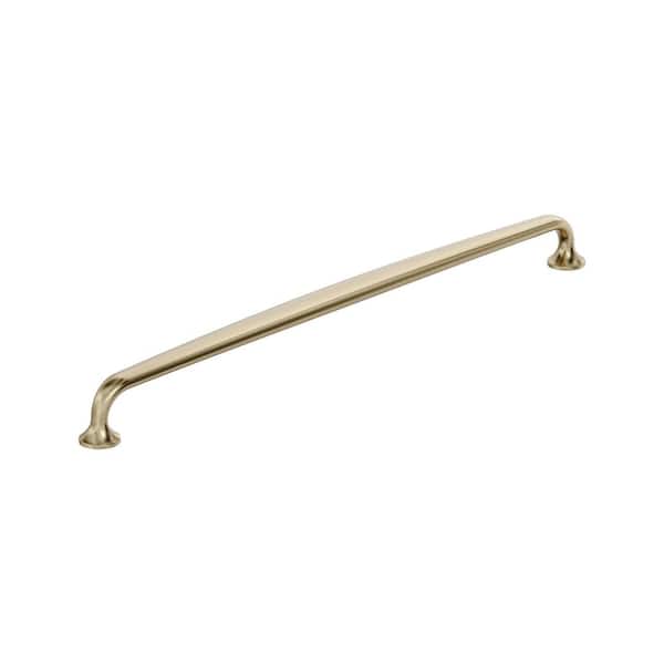 Renown 12-5/8 in. (320mm) Center-to-Center Golden Champagne Arch Cabinet Pull