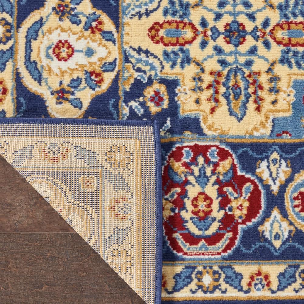 Grafix Persian Multicolor 8'6" x 12' Easy-Care Area Rug