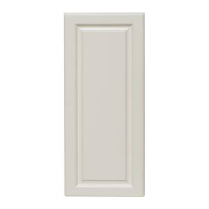 Newport Ready to Assemble 18x36x12 in. 1-Door Wall Cabinet with 2-Shelves in Classic White