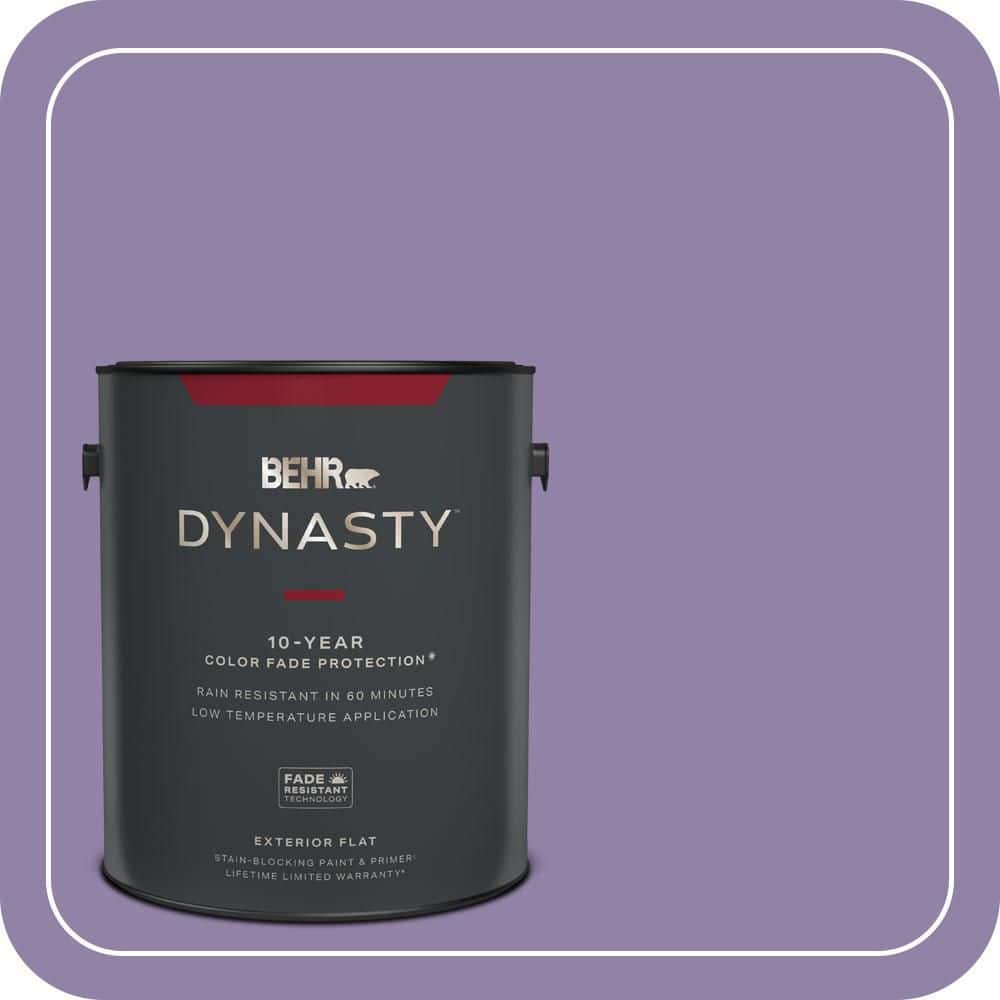 1 gal. #650D-5 Fabulous Grape Flat Exterior Stain-Blocking Paint & Primer price history on PriceWatchPro