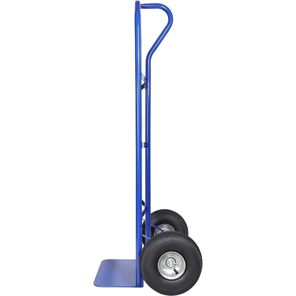 Pro-Lift Blue Heavy Duty Steel Hand Truck with Pneumatic Wheels