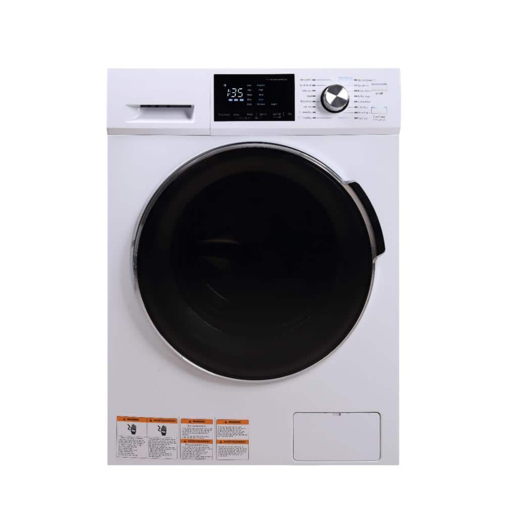 Hamilton Beach 2.7 cu. ft. White All-in-One Front Loading Washer and Dryer Combo