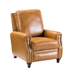 Theresa Camel Leather Standard (No Motion) Recliner