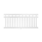 Barrette Outdoor Living Bella Premier Series 10 ft. x 36 in. White ...