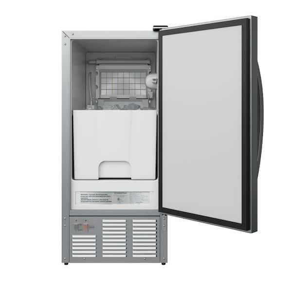 EdgeStar 15 in. 50 lb. Built-In Outdoor Ice Maker in