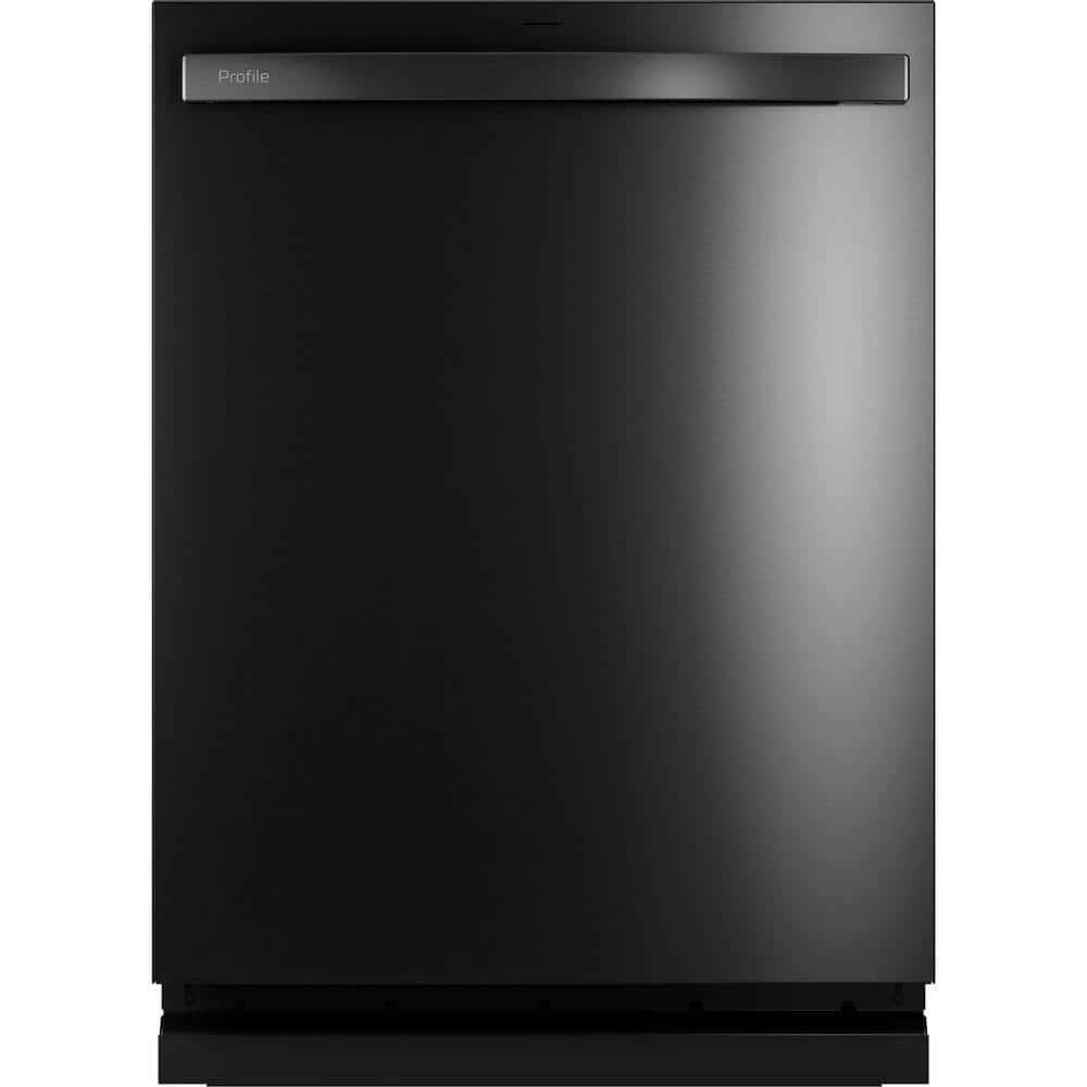 Profile 24 in. Built-In Top Control Dishwasher in Black Stainless with Stainless Tub, UltraFresh, 42 dBA