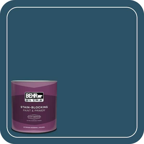 BEHR ULTRA 1 qt. #560D-7 Planetarium Extra Durable Eggshell Enamel Interior Paint & Primer