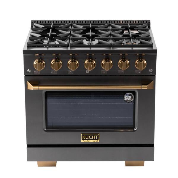 Kucht Gemstone 36 in. 5.2 cu. ft. 6-Burners Natural Gas
