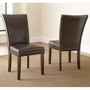 Hartford Brown Parsons Chair (Set of 2)