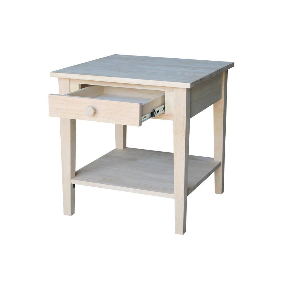 Spencer Unfinished End Table - thumbnail 10
