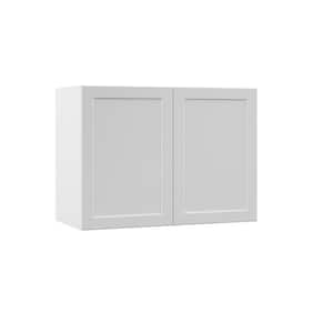 Designer Series Melvern Assembled 33x24x15 in. Wall Kitchen Cabinet in White