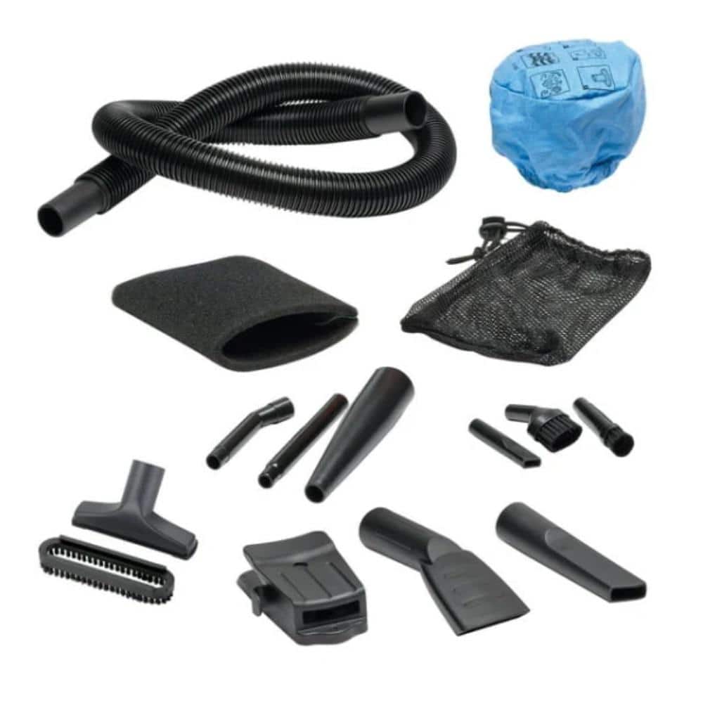 Armor All 2.5 Gallon Black and Orange Wet/Dry Canister Vacuum