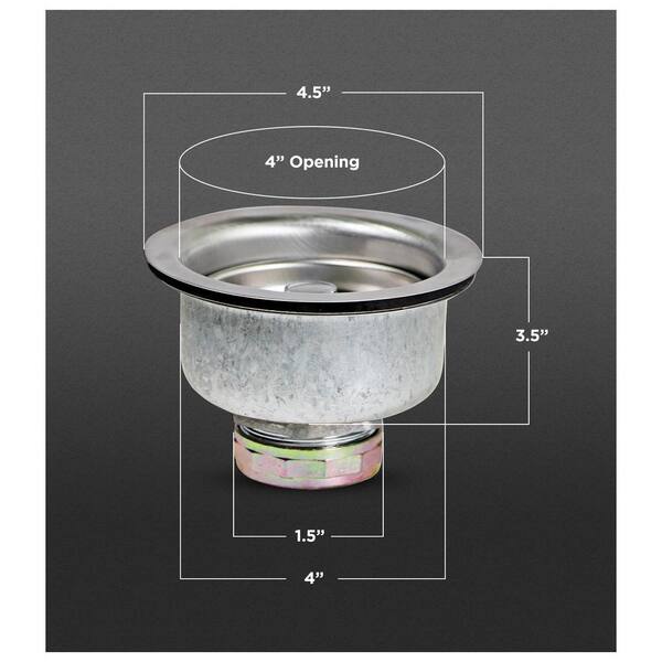 Plumbing kit for two-bowls kitchen sinks: Ø114 Multi Ray basket strainer  wastes and bottle trap with flexible hose and dishwasher connection. Code:  550-R-195-AL-TP, Plumbing sets with Ø114 waste, Plumbing sets with bottle