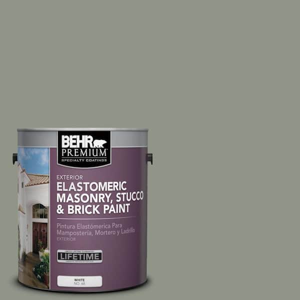 BEHR PREMIUM 1 gal. #MS-59 Casting Shadow Elastomeric Masonry, Stucco and Brick Exterior Paint