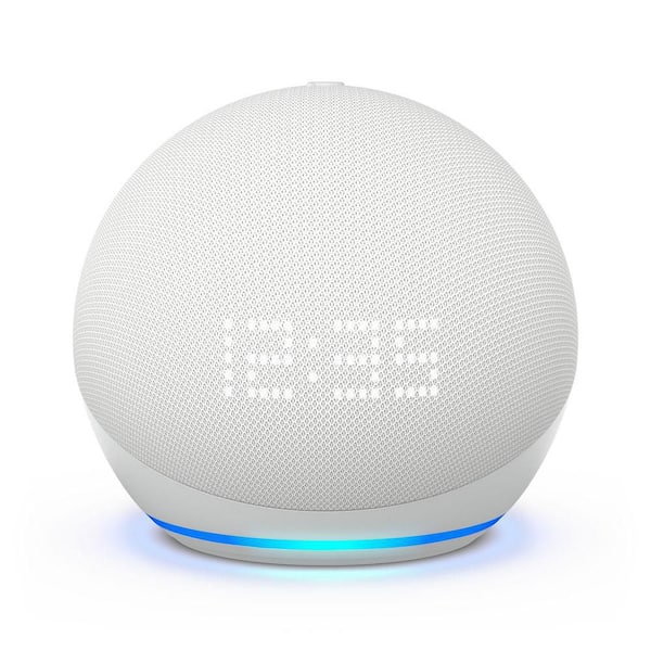【美品】Amazon echo dot 第5世代 with clock Amazon Echo Dot (5th Gen) with Clock Smart speaker with Clock and