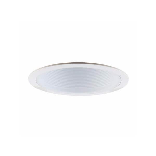 Design House 6 in. White Narrow Recessed Light Baffle Trim