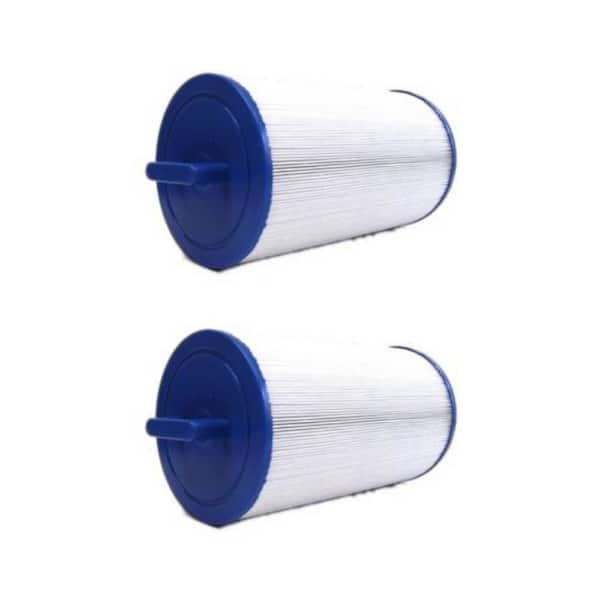 Unicel 4.94 in. Dia 35 sq. ft. Spa Replacement Pool Filter Cartridge (2-Pack)