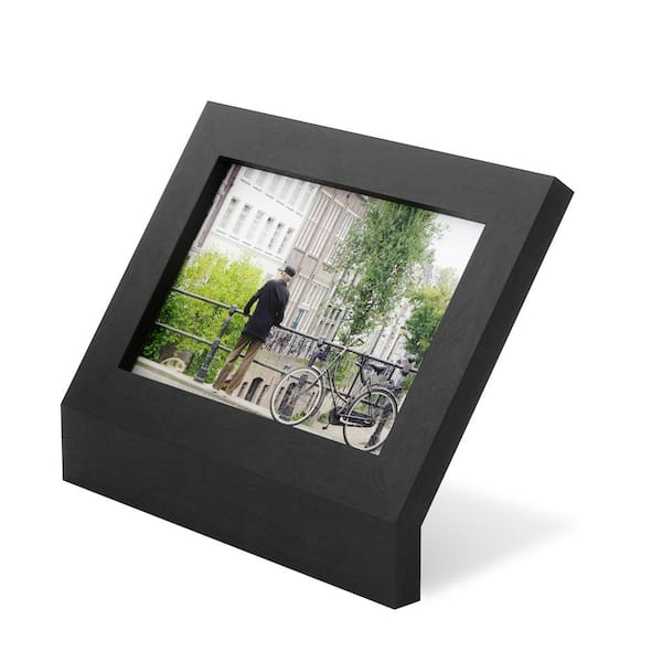 Umbra Podium 4 in. x 6 in. Black Photo Diplay