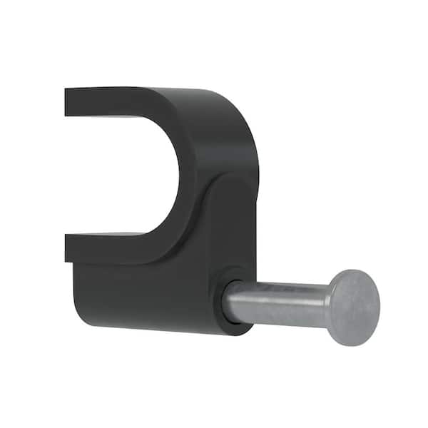 Buy Hi-Plasst Double Nail Pipe Cable Clip Wire Fastener Circle Cable Clips  With Nails 20 mm Online at Best Prices in India - JioMart.