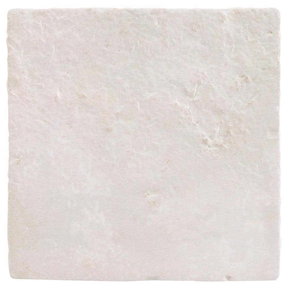 Terrano White 5.11 in. x 0.33 in. Textured Matte Ceramic Wall Tile Sample price history on PriceWatchPro