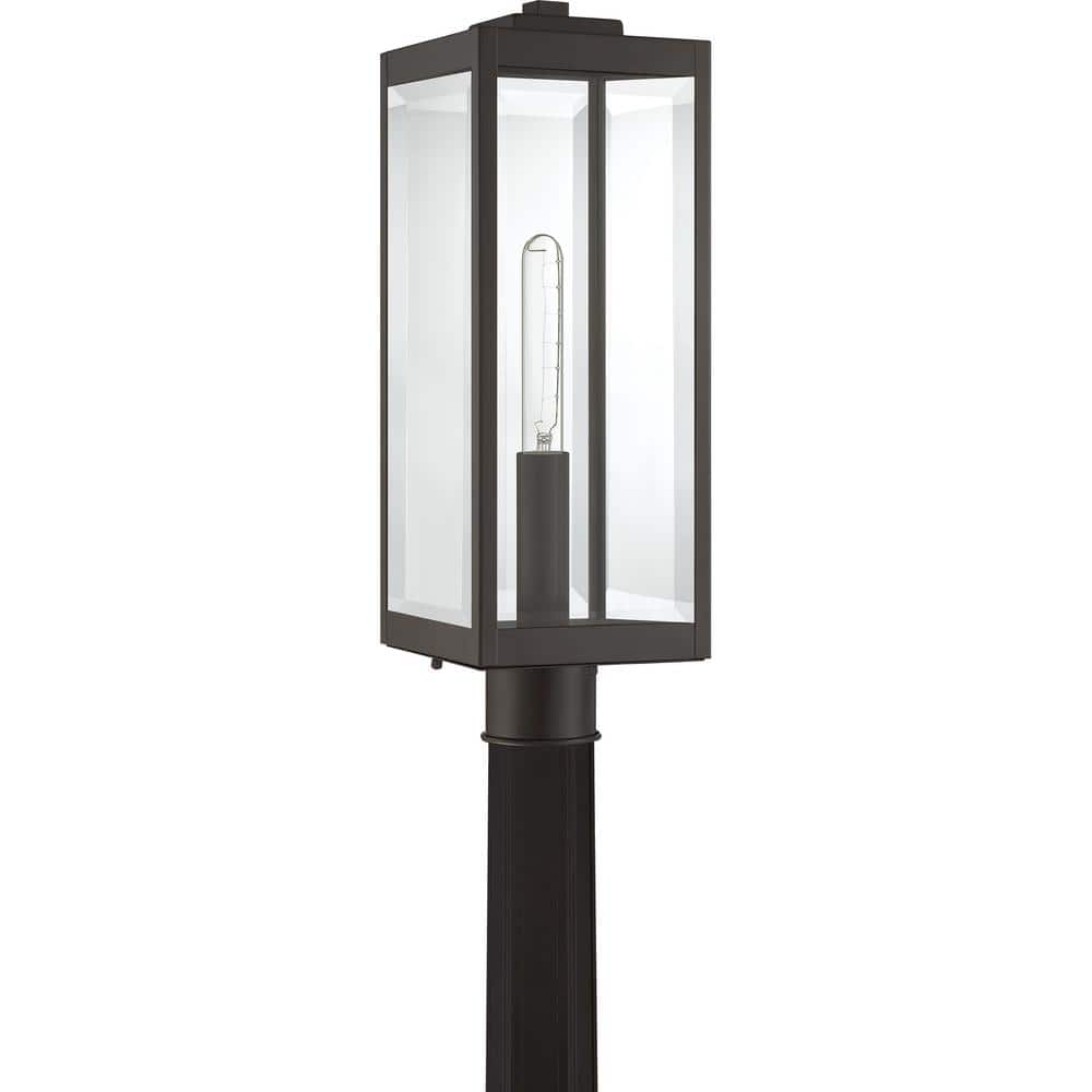 Westover 1-Light Western Bronze Outdoor Post Lantern price history on PriceWatchPro