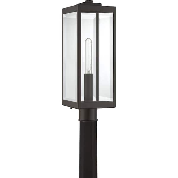 Quoizel Westover 1-Light Western Bronze Outdoor Post Lantern
