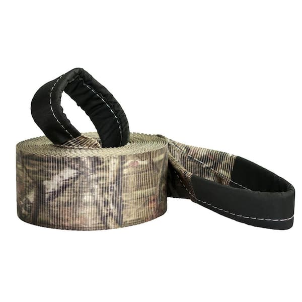 Mossy Oak Infinity Series 4 in. x 30 ft. Camo Recovery Strap