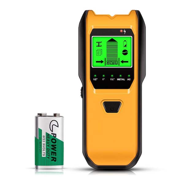 5 in 1 Multifunction Wall Scanner Stud Finder with Upgraded Smart Sensor HD LCD Display Audio Alarm Canary