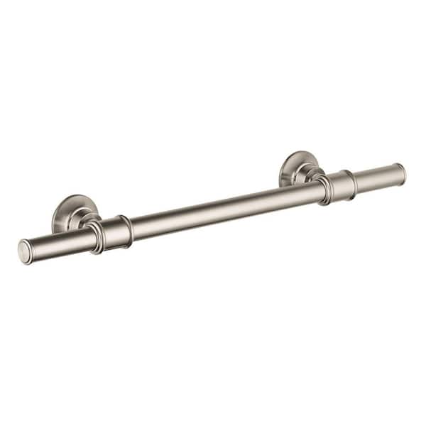 Hansgrohe Axor Montreux 12 in. Towel Bar in Brushed Nickel