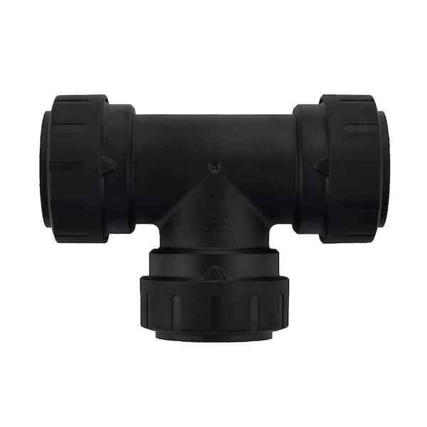 SharkBite ProLock 1 in. Push-To-Connect Plastic Tee Fitting