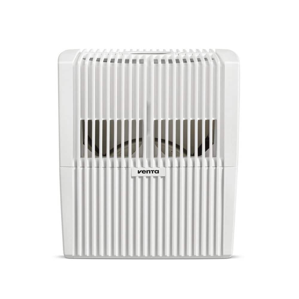 White Compact Filter-Free Evaporative Humidifier with WiFi Control