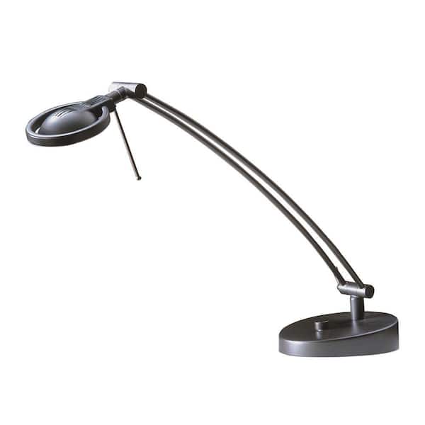 Designers Choice Collection 13.4 in. Oil-Rubbed Bronze Halogen Desk Lamp