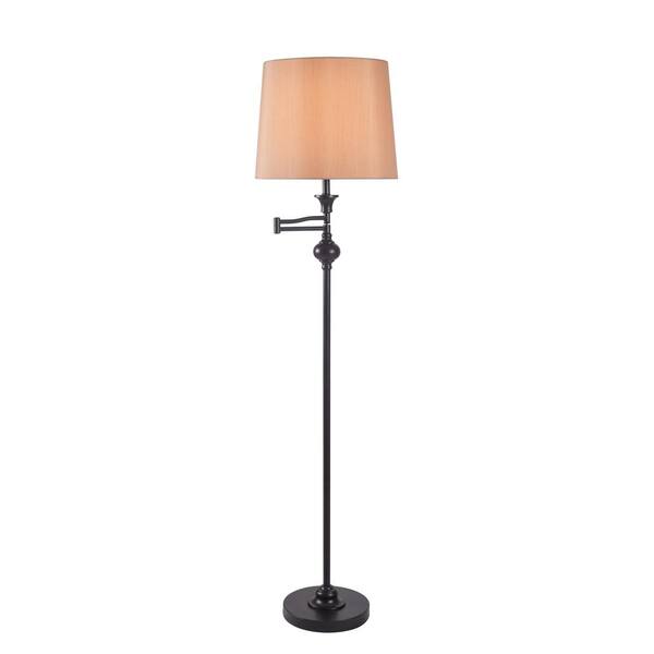 Oil Rubbed Bronze Swing Arm Floor Lamp, Home Depot Swing Arm Floor Lamp