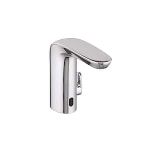 NextGen Selectronic Battery Powered Single Hole Touchless Bathroom Faucet with Above Deck Mixing 0.35 GPM in Chrome