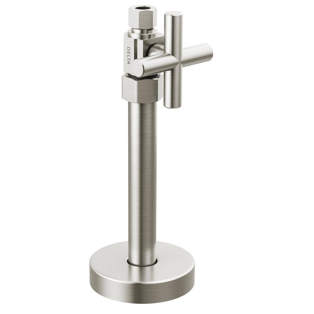 1/2 in. x 7.63 in. L Stainless Brass Straight Supply Stop Valve price history on PriceWatchPro