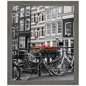 Regis Barnwood Grey Narrow Wood Picture Frame Opening Size 20 x 24 in.