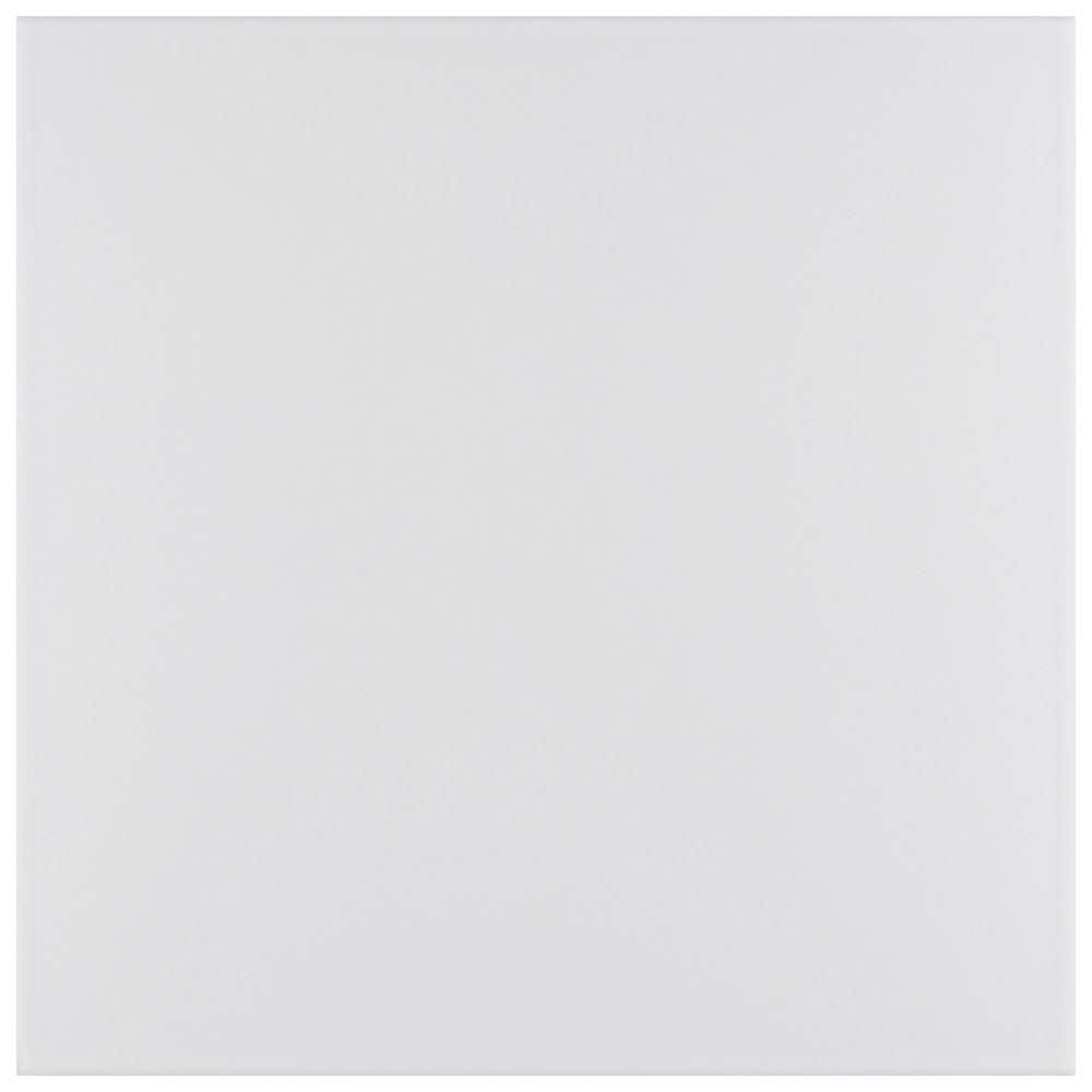 Stella Basic White 9-3/4 in. x 9-3/4 in. Porcelain Floor and Wall Tile (8.61 sq. ft. / Case) price history on PriceWatchPro