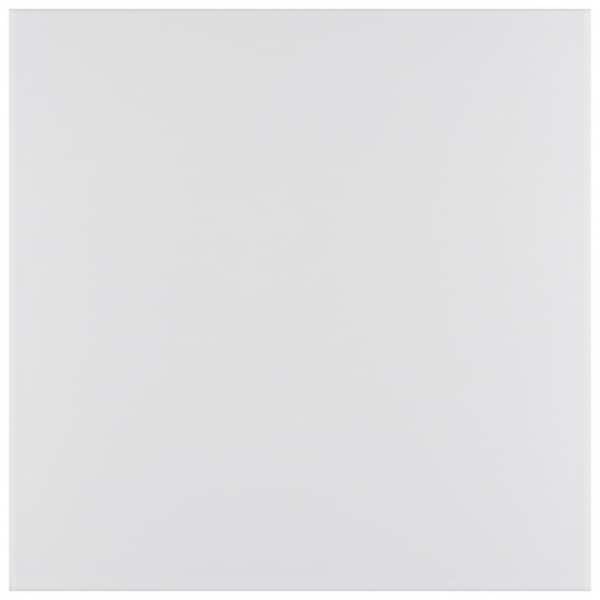 Textile Basic White 10 in. x 10 in. Porcelain Floor and Wall Tile (8.61 sq. ft./Case)