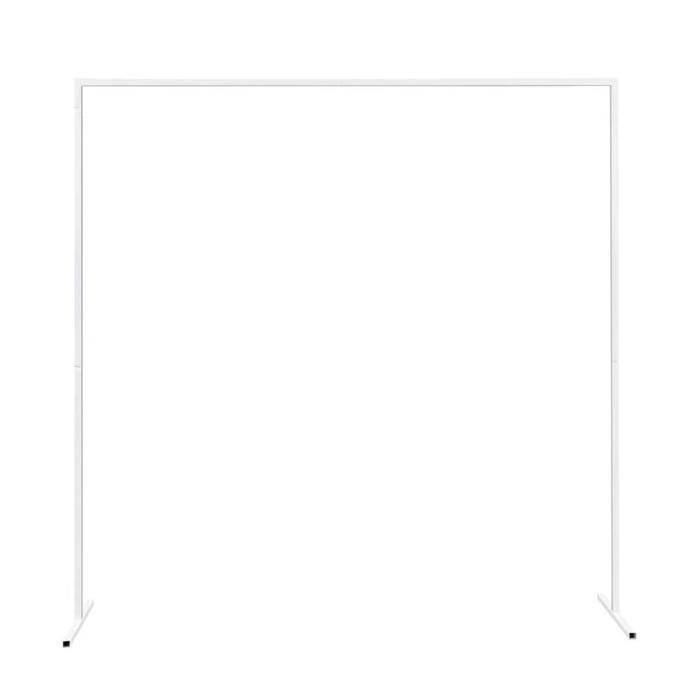 78.8 in. x 78.8 in. Square White Metal Arch Wedding Garden Backdrop Decoration Arbor price history on PriceWatchPro