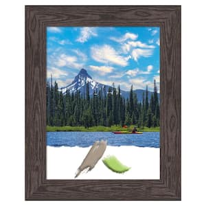 Bridge Black Wood Picture Frame Opening Size 18 x 24 in.