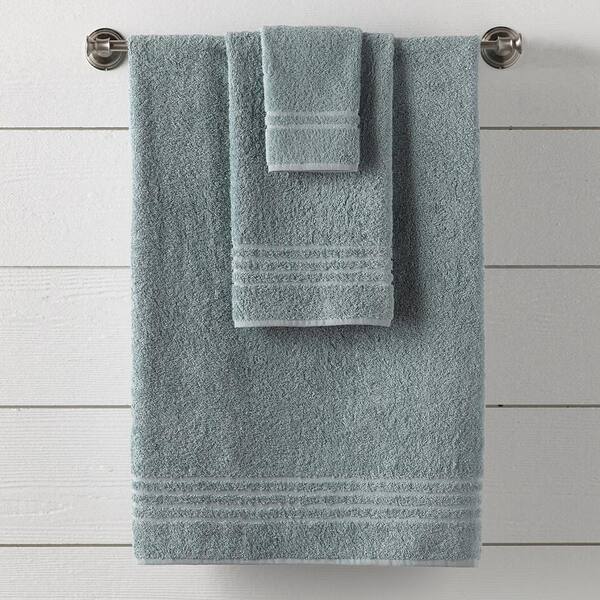 Classic Turkish Towels Luxury Plush 6-Piece Towel Set - Soft and Comfy  Ultimate Bathroom Towels Made with 100% Turkish Cotton (Aqua)