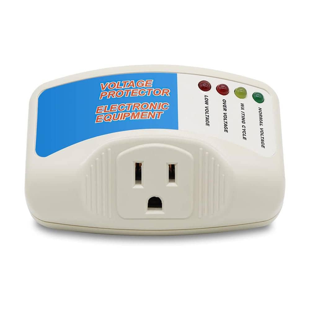 1-Outlet Surge Protector Plug with Automatic Brownout & Surge Protection, L