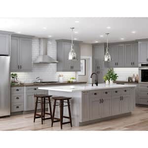 Arlington Veiled Gray Plywood Shaker Stock Assembled Drawer Base Kitchen Cabinet Sft Cls 12 in W x 21 in D x 34.5 in H