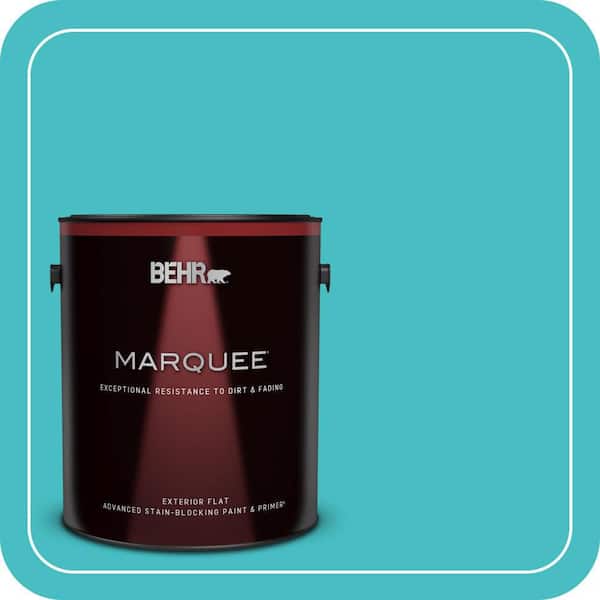 BEHR MARQUEE 1 gal. Home Decorators Collection #HDC-WR14-6 North Wind Flat Exterior Paint & Primer