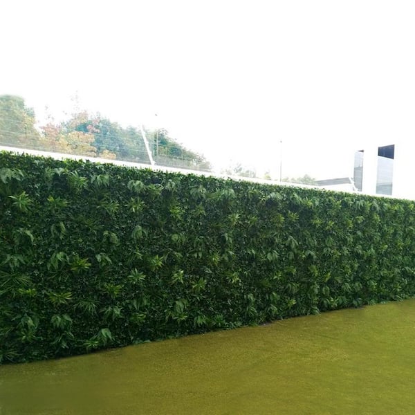 Green Smart Dekor 39.37 in. x 39.37 in. Green Artificial Jade Wall