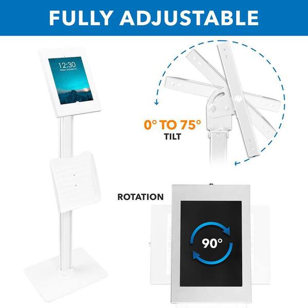 mount-it! Mount-It Anti-Theft Tablet Kiosk with Document Holder