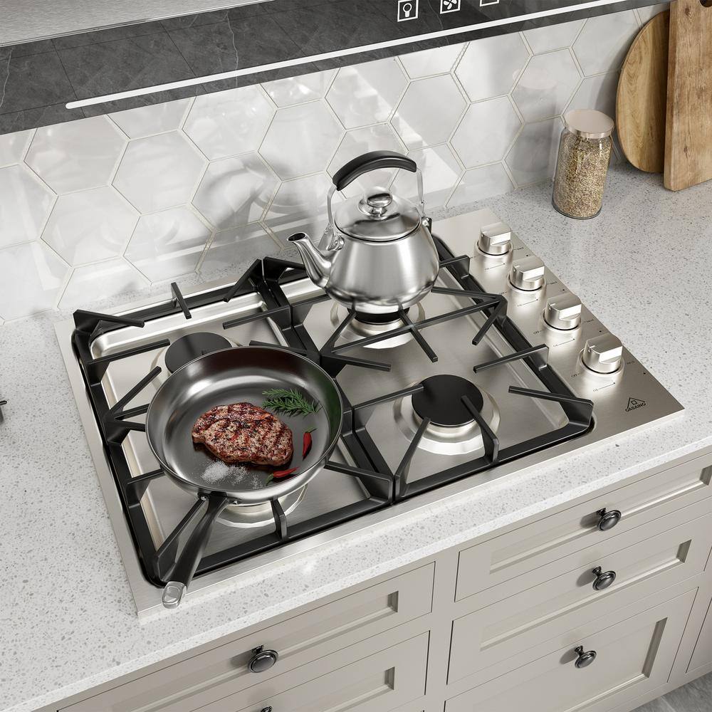 Ge 30" Gas Cooktop with 4 Burners