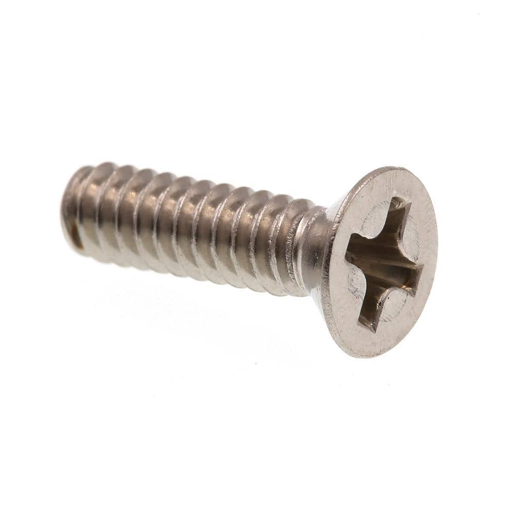 Prime-Line #6-32 x 1/2 in. Grade 18-8 Stainless Steel Phillips Drive ...