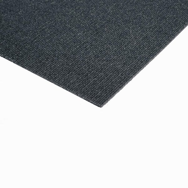 Foss Peel and Stick First Impressions High Low Rib Shadow 24 in. x 24 in. Commercial Carpet Tile (15 Tiles/Case) Foss Peel and Stick First Impressions High Low Rib Shadow 24 in. x 24 in. Commercial Carpet Tile (15 Tiles/Case)