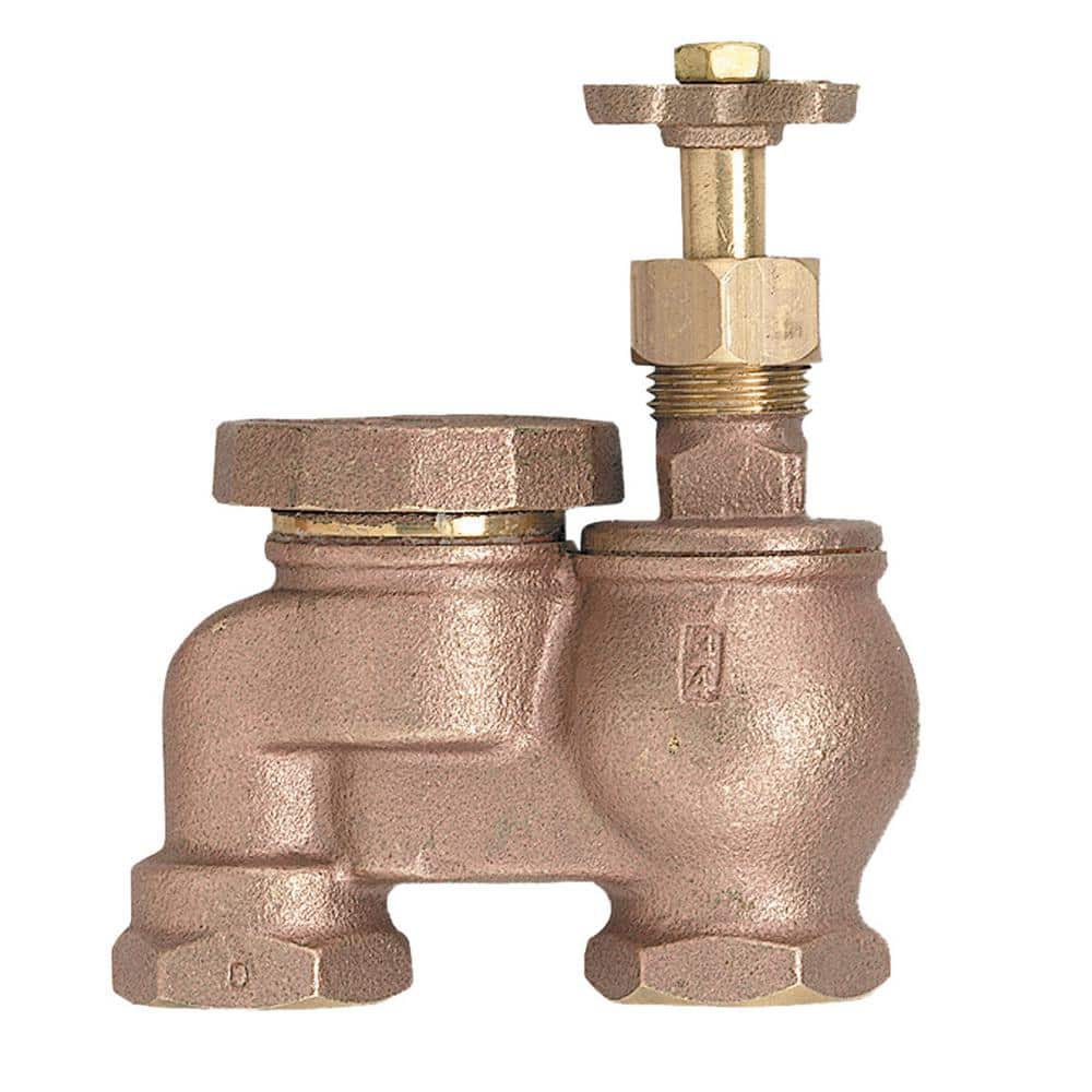Brass Anti-Siphon 3/4 in. Control Valve Backflow Preventer Irrigation
